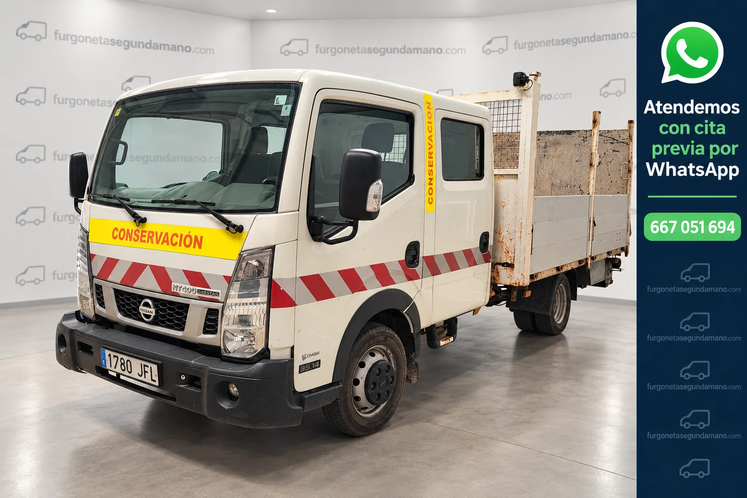 Vista principal del Nissan Cabstar 1780 JFL